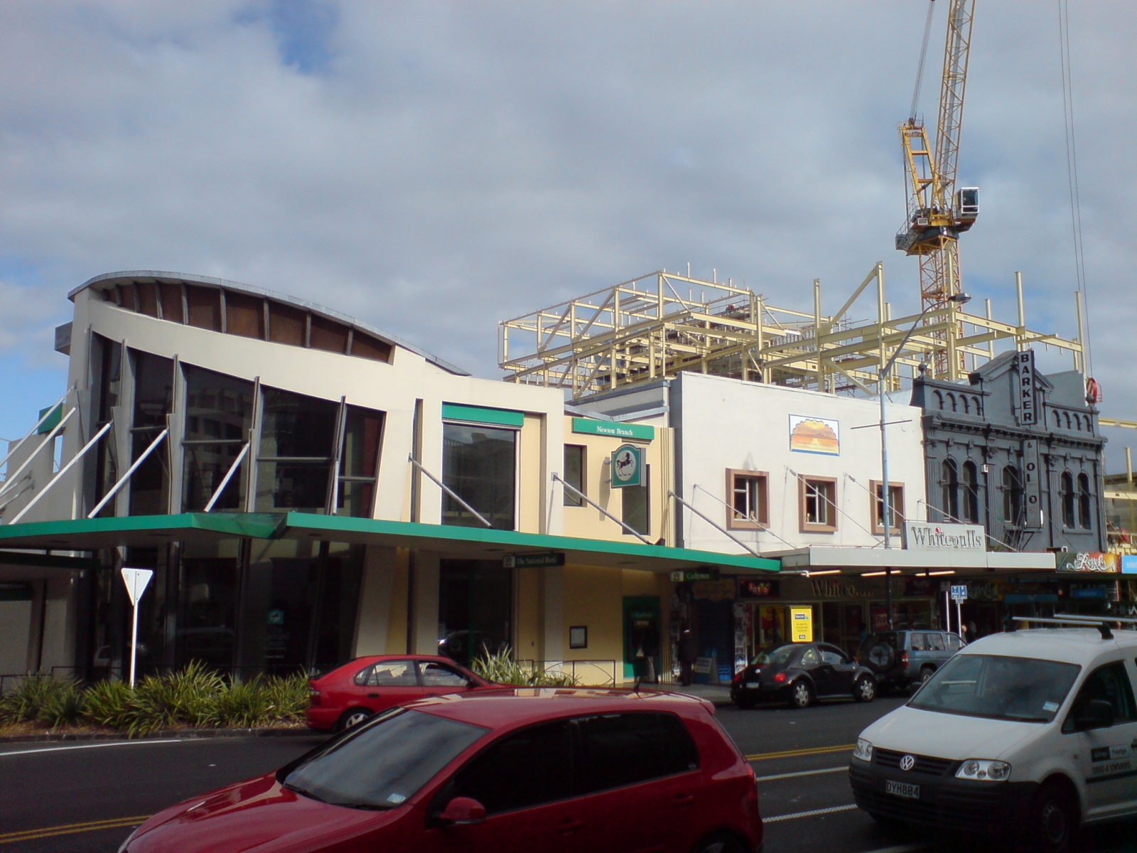Ironbank building under construction, Auckland