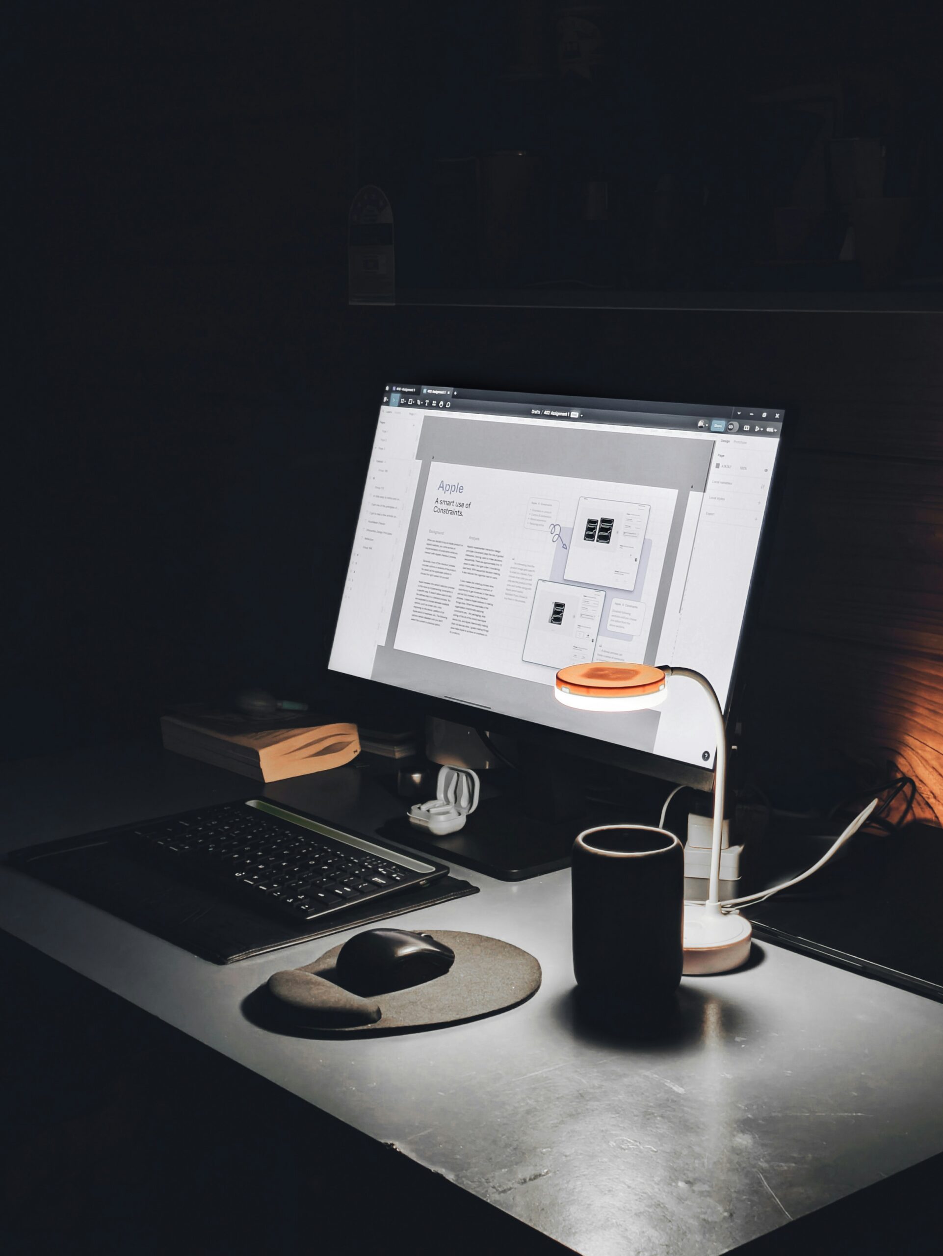 Wellington computer workspace