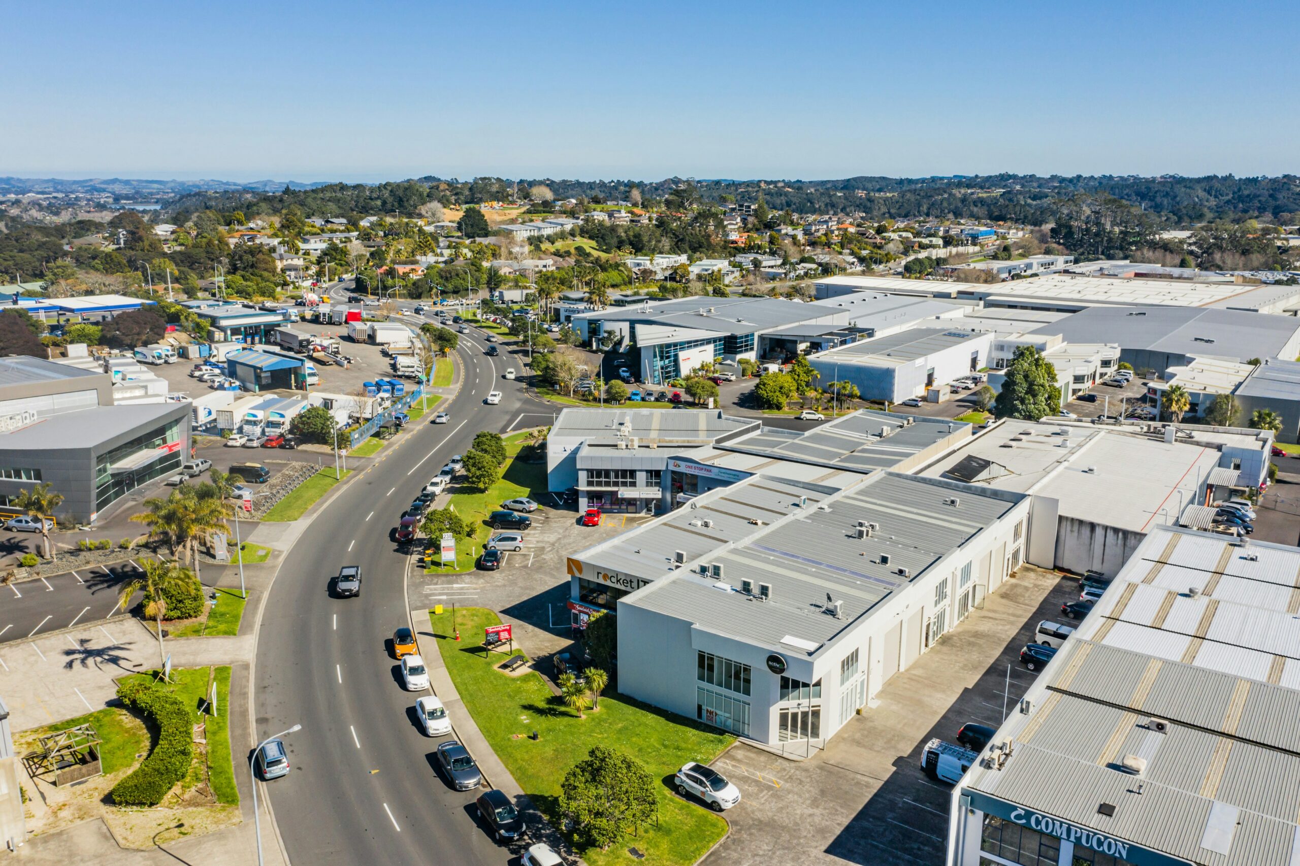 Rosedale office and commercial buildings
